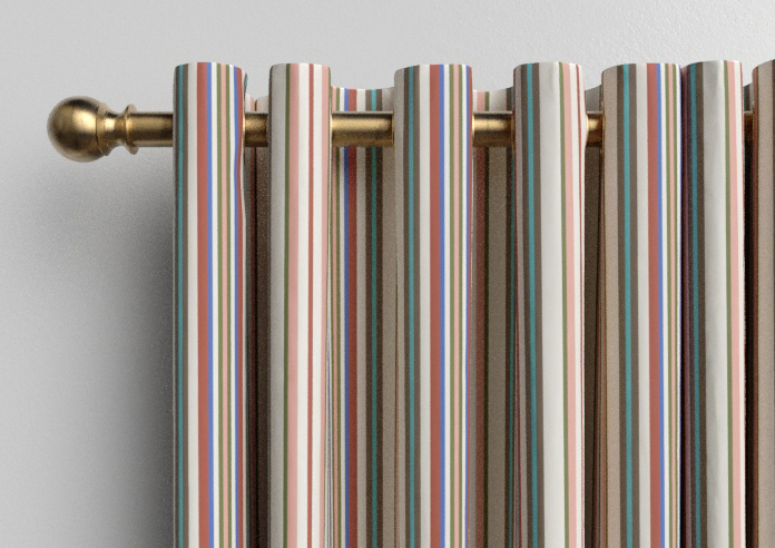 The British Stripe Co. Elizabeth, Bristol No.1 - Made to Measure Curtains - Image 12